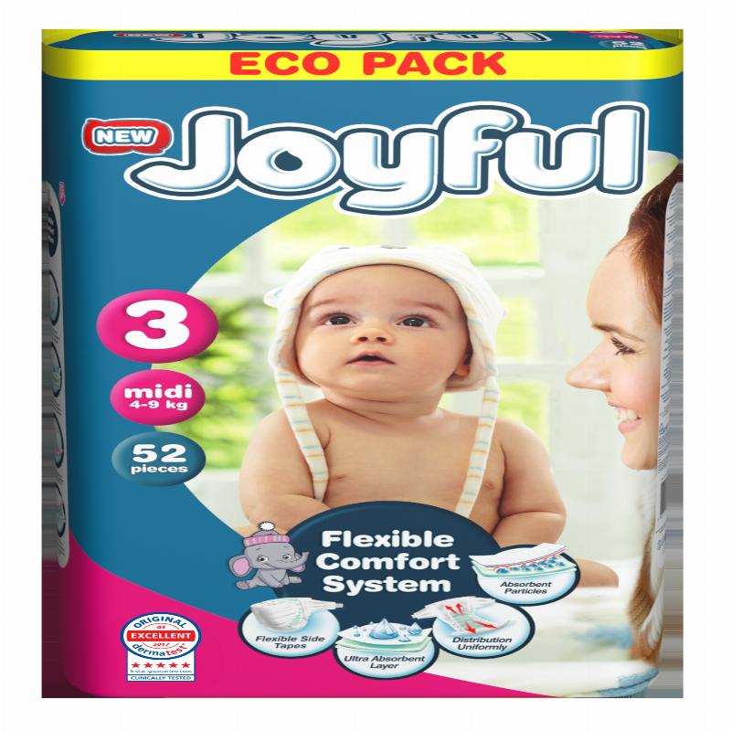 Підгузки для дітей Joyful midi